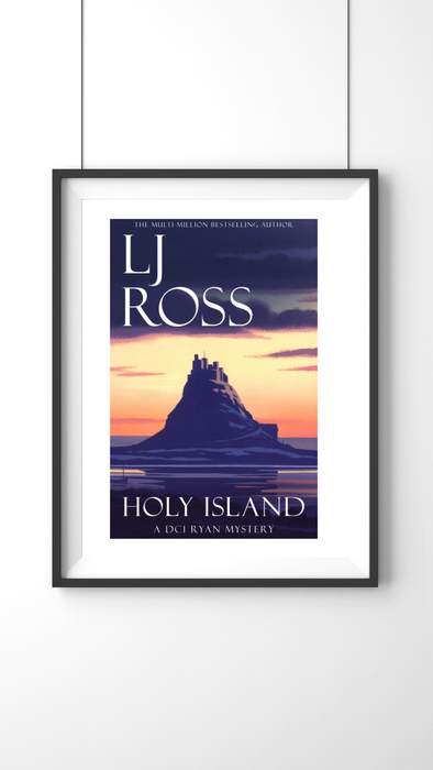 Holy Island - A DCI Ryan Mystery A4 unframed print